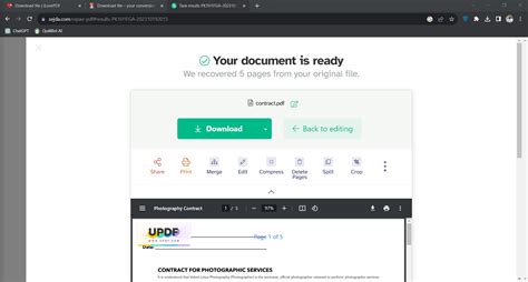 Image result for Repair PDF File Online