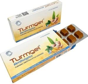 Turmgel Mentholyptus Turmeric Lozenges| Maintains Oral Hygiene & Relief ...