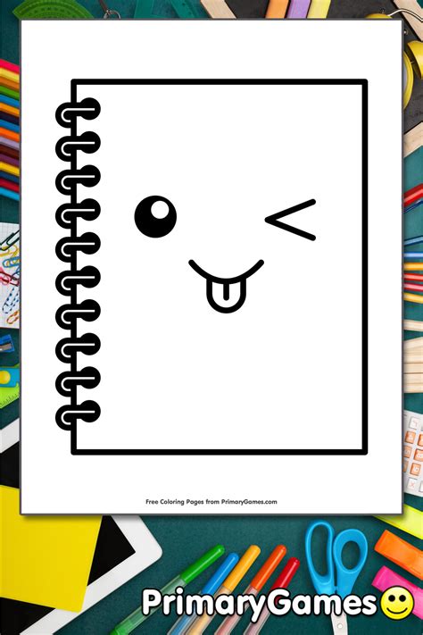 Notebook Coloring Page 的图像结果