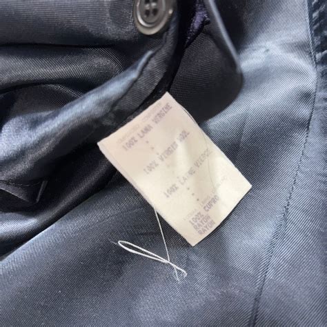 vintage 1990’s GIANNI VERSACE no collar tailored jacket | NOIR ONLINE