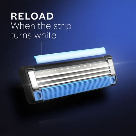 Buy Gillette Mach 3 Shaving Blades for men (Pack Of 6 Cartridges) Online