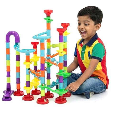 Buy Kidology 3D Marble Run DIY Construction Building Blocks Toys for ...