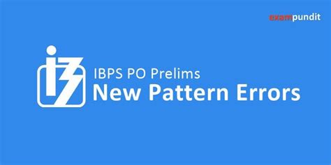 New Pattern Error Correction Based on IBPS PO Prelims 2017 - 4