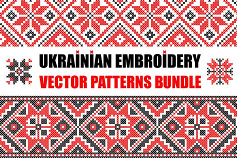 Ukrainian Embroidery Vector Bundle :: Behance