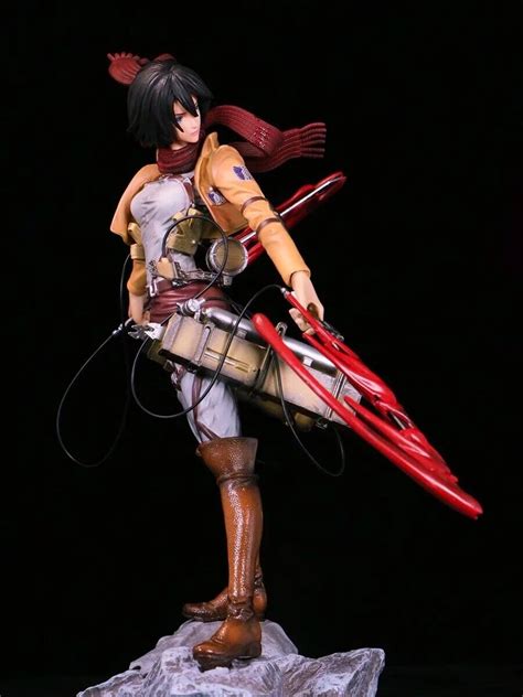 Boneco de ação Attack on Titan PVC Figma Levi Eren | Ubuy India