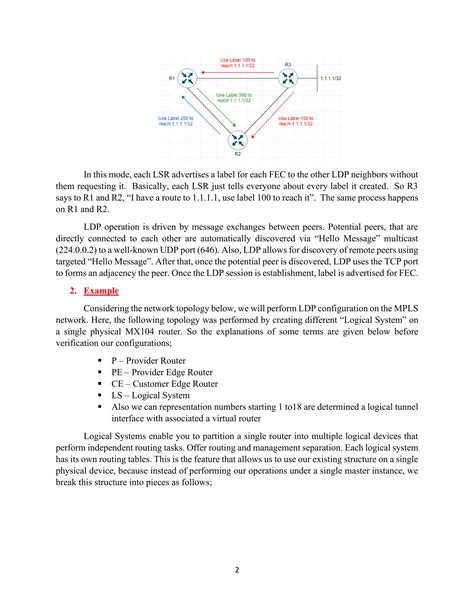 Image result for Label Distribution Protocol