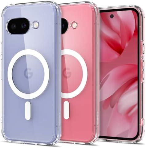 Spigen Ultra Hybrid MagFit for Google Pixel 9a Case, Transparent Pixel ...