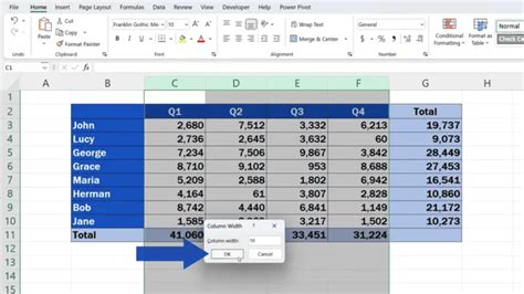 Image result for Excel Changing Multiple Row Sizes