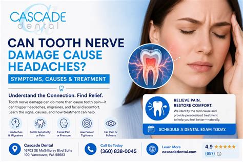Tooth Nerve Damage and Headaches | Cascade Dental