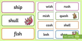 Phase 3 'qu' Flashcards: Real and Nonsense Word Cards