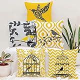 Buy STITCHNEST Grey Geometrical Ikat Ethnic Printed Canvas Cotton ...