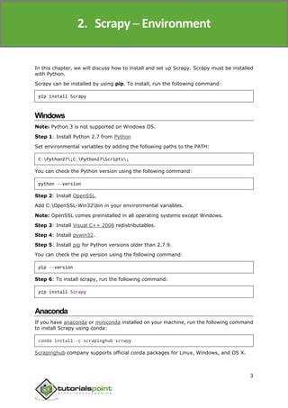 Image result for How to Use Scrapy Tutorial Windows