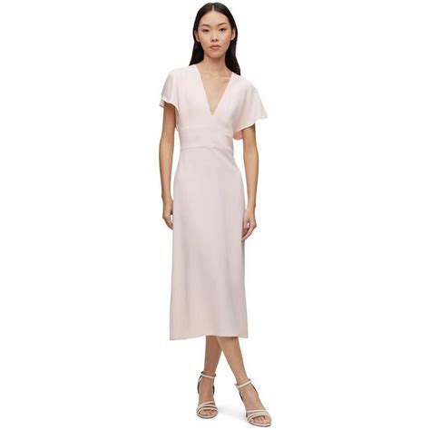 Boss | Women's Dawinga Dress, Slim Fit Long Length | Midi Dresses ...