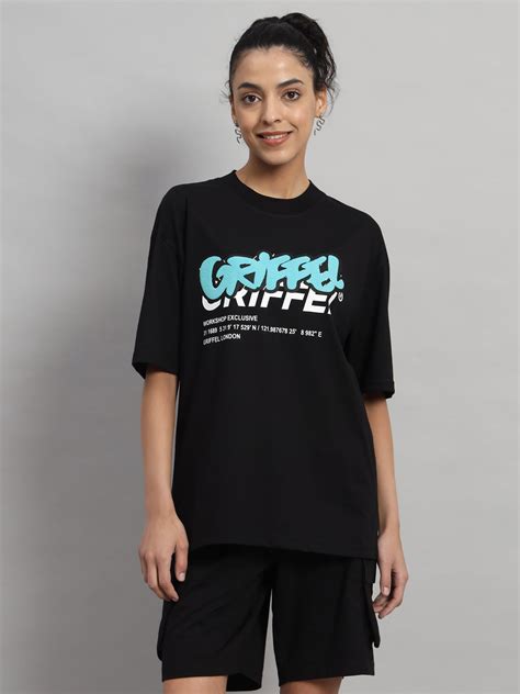 PUFF LOGO Oversized T-shirt – griffel