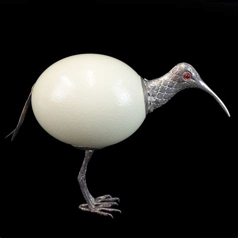 Kiwi Bird Egg Vs Ostrich Egg
