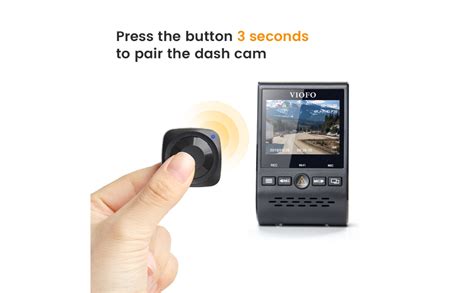 VIOFO Official Wireless Bluetooth Remote Control for A129 Dash Camera ...