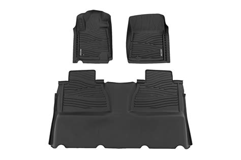 Floor Mats | Double Cab | Toyota Tundra 2WD/4WD (2014-2021) | Rough Country