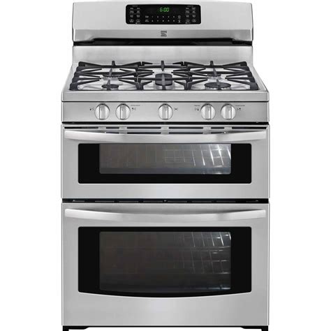 Kenmore 78143 5.9 cu. ft. Double-Oven Gas Range - Stainless Steel