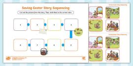 Saving Easter Story eBook | Easter Bunny Book (teacher made)