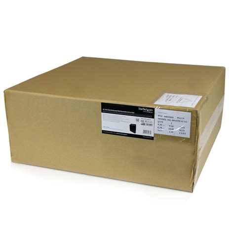 StarTech.com 4U Vertical Wall-Mount Server Rack Enclosure - 18.9in deep ...