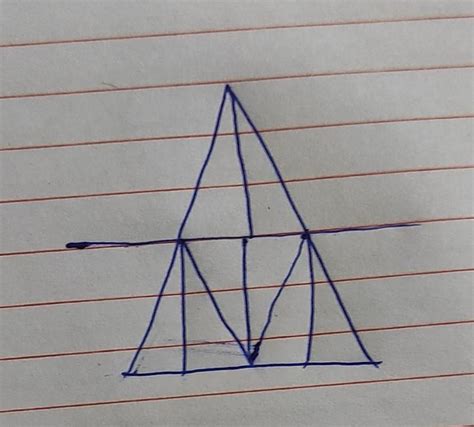 1. Count the triangle which do not overlap each other in the figure ...