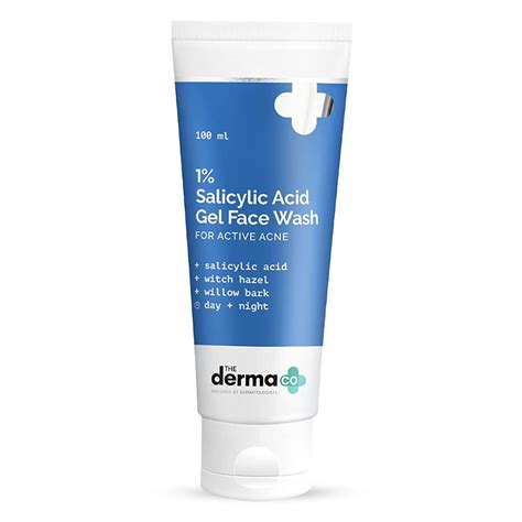 The Derma Co 1% Salicylic Acid Gel Face Wash, 100 ml ஹிந்தியில் பயன்கள் ...