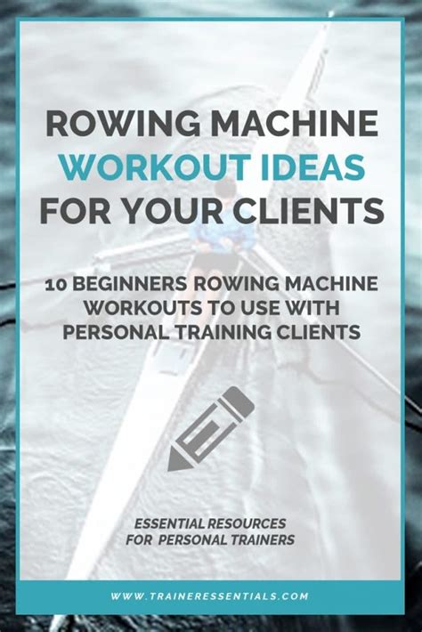 Image result for Rowing Machine Workout Routine