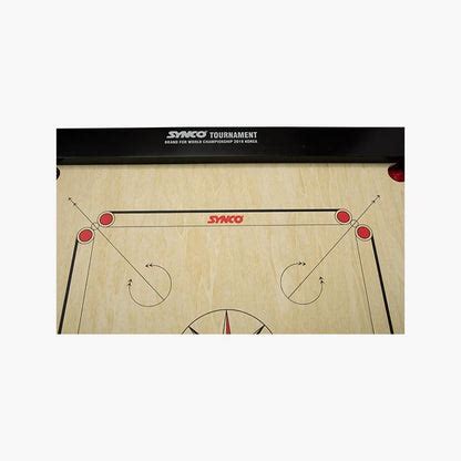 Buy Synco Tournament Carrom Board 20mm ( Includes Synco Genius for ...