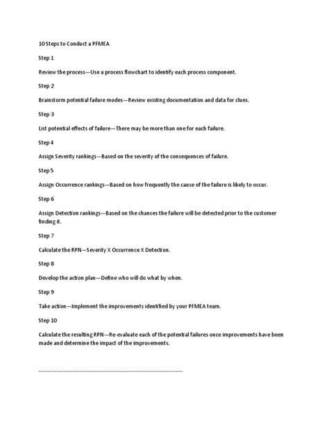 Image result for Pfmea Sample Example of Relay Wiring Process Steps