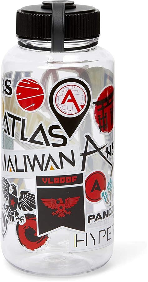 Buy Official Borderlands Manufacturer Logos Plastic Water Bottle - 32 ...