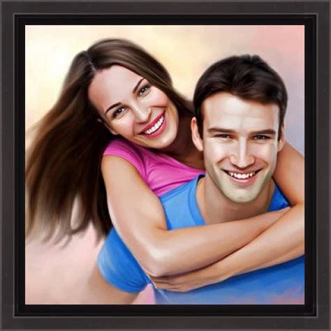 Handmade Painting Portrait, canvas oil painting from photo ,Oil ...