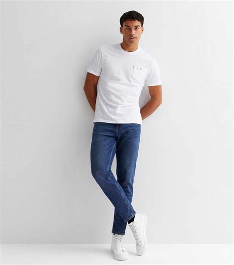 Ben Sherman White Crew Neck Pocket T-Shirt | New Look