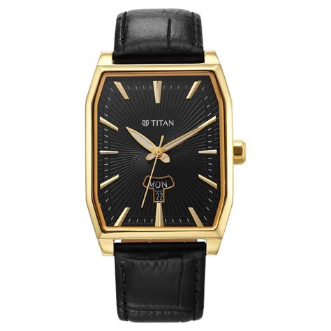 Buy Online Titan Regalia Opulent Analog with Day and Date Black Dial ...