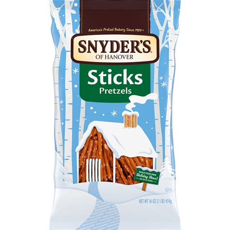 Snyder's of Hanover Pretzels, Gluten Free Pretzel Sticks, 8 oz ...