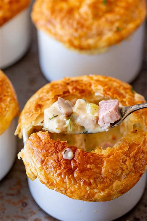 Turkey and Ham Pot Pies - Sprinkles and Sprouts