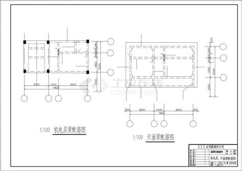 小型泵站全套设计CAD图(18张图纸)_独立泵房及机房图_土木在线