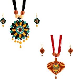 Terracotta Jewellery - Buy Terracotta Jewellery Online at Best Prices ...
