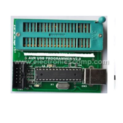 AVR USB Programmer with free USB Cable – TNT e-Comp
