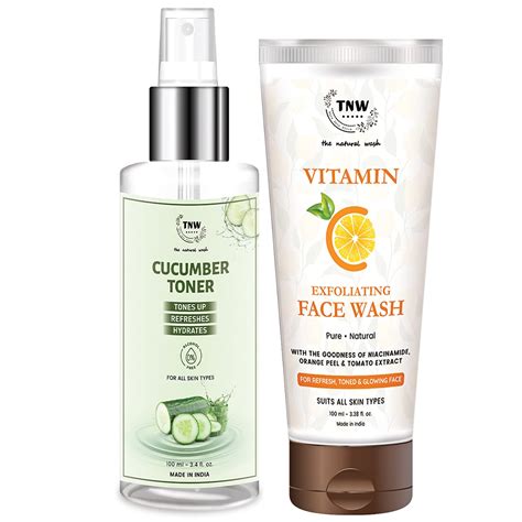 TNW-The Natural Wash Vitamin C Exfoliating Face Wash (100ml) and ...