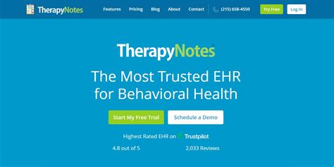Image result for Therapy Notes Log In