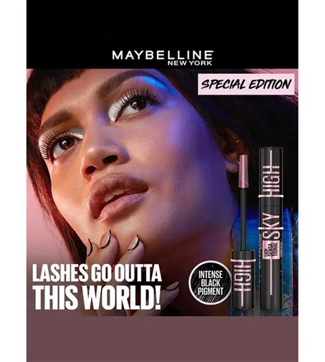 Buy Maybelline New York Lash Sensational Sky High Mascara Cosmic Black ...