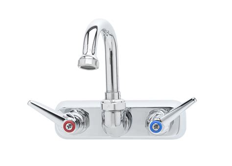 T&S Brass B-1146-01 Workboard Faucet, Wall Mount, 4-Inch Centers, 131X ...