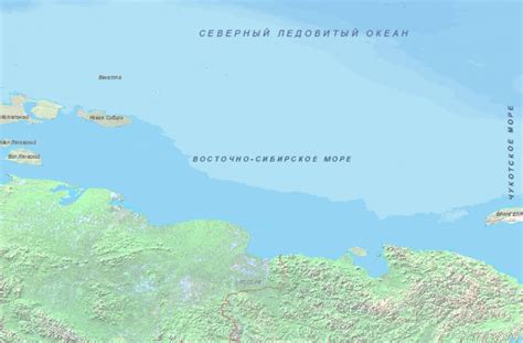 Восточно-сибирское море – климат воды карта дно восточно-сибирского ...