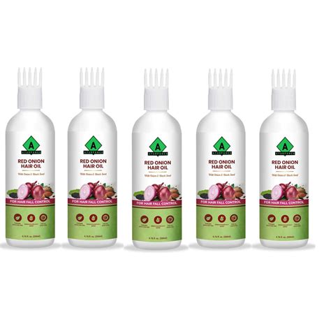 Buy AYURPANCH Red Onion & Black Seed Hair Oil - Promotes Hair Growth ...