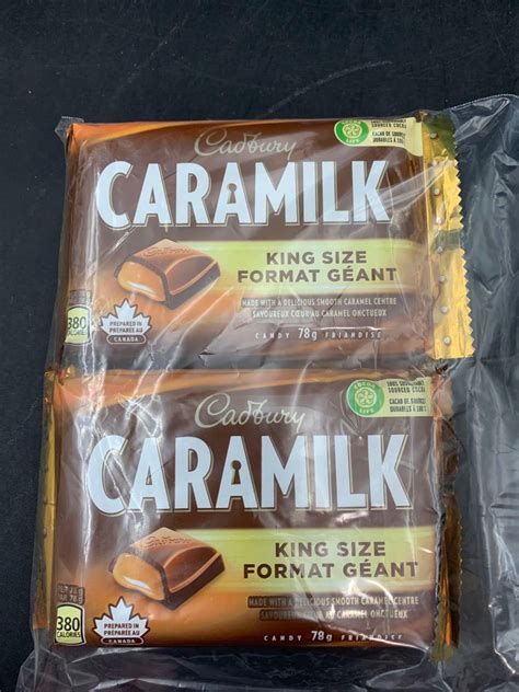 Cadbury Caramilk King Size Chocolate Bars 6 x 78g