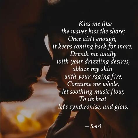 the waves kiss the shore;... | Quotes & Writings by Smriti Pradhan ...