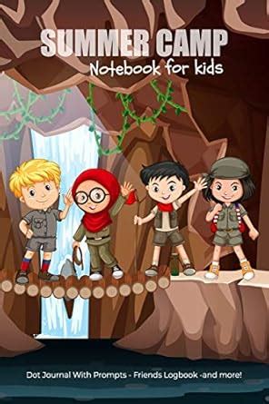 SUMMER CAMP Notebook for kids: Exclusive friends logbook + autograph ...
