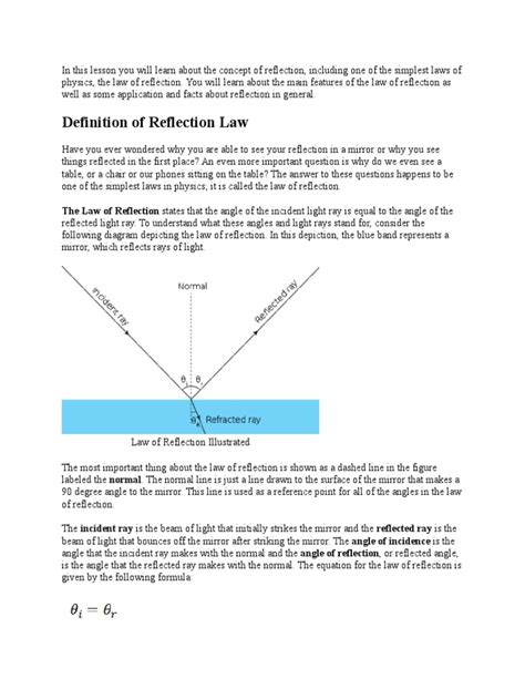 Rules of Reflection 的图像结果