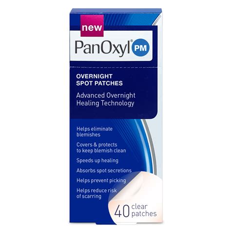 PanOxyl PM Overnight Spot Patches – MYSKINCAREMALL