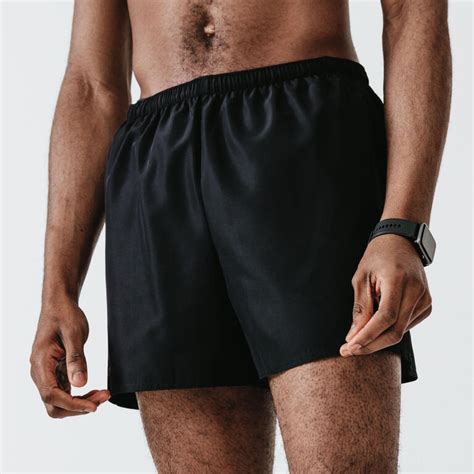 Buy Men's Running Breathable Shorts Black Online | Decathlon
